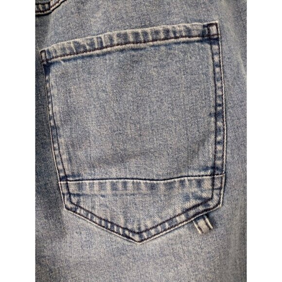 COTTON ON Unisex Drake Jogger Denim Blue Pants Jeans Drawstring - 36 x 28 - Picture 7 of 9